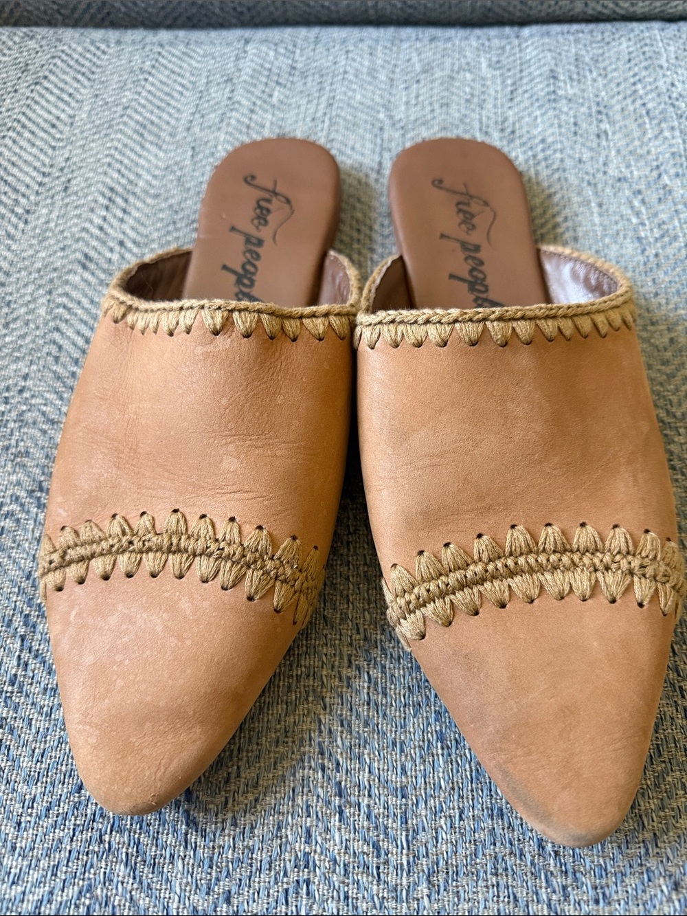 Free People San Marino Slip On Sandal Shoes Size: 38 - Picture 3 of 16